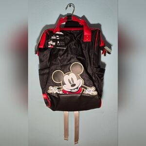Bioworld Black and Red Mickey Mouse Backpack New